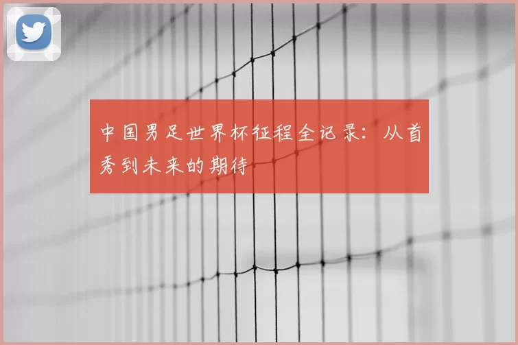 中国男足世界杯征程全记录:从首秀到未来的期待