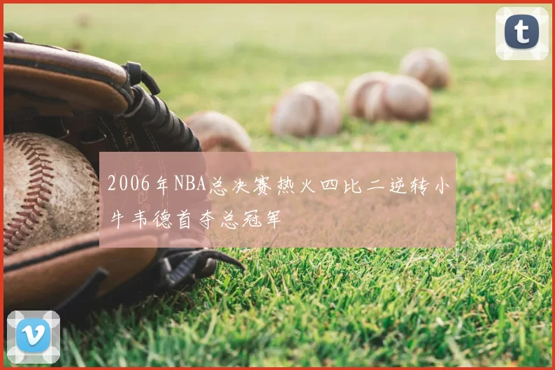 2006年NBA总决赛热火四比二逆转小牛韦德首夺总冠军