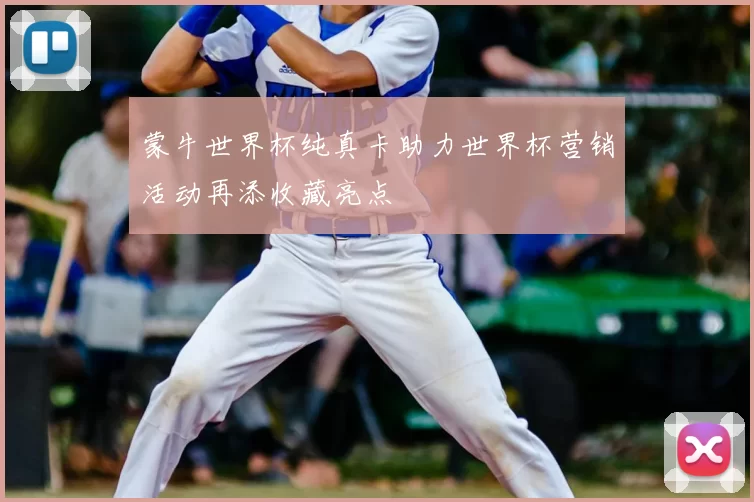 蒙牛世界杯纯真卡助力世界杯营销活动再添收藏亮点
